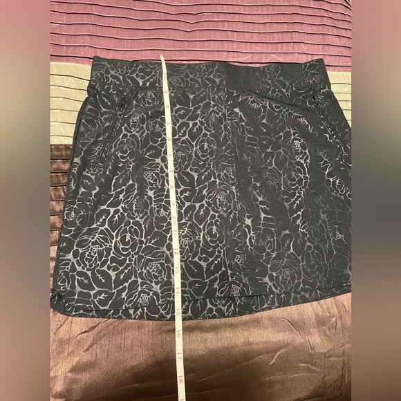 Orvis XXL patterned skort with mesh shorts and pockets - Picture 8 of 10